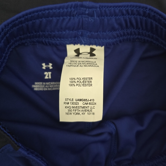 Under Armour Toddler Boys Freedom Flag Tank Top and Shorts Set Midnight… - Picture 6 of 9